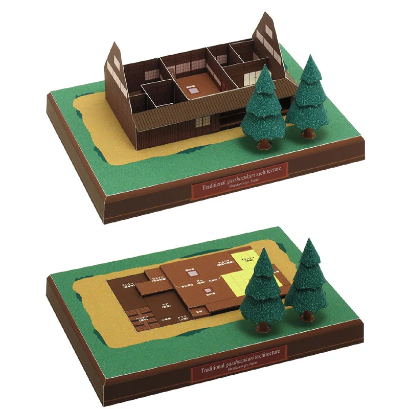 Japan Cottage Gasshozukuri Min – Art Craft With Cardboard Bewertung und Preis