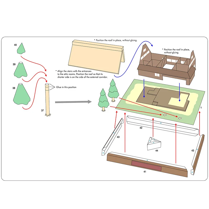 Japan Cottage Gasshozukuri Min – Art Craft With Cardboard Bewertung und Preis
