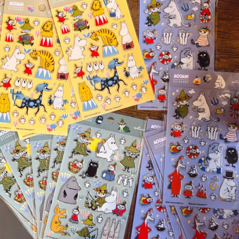 Moomin Cartoon Dekorative Aufk – Art Craft Market Bewertung und Preis