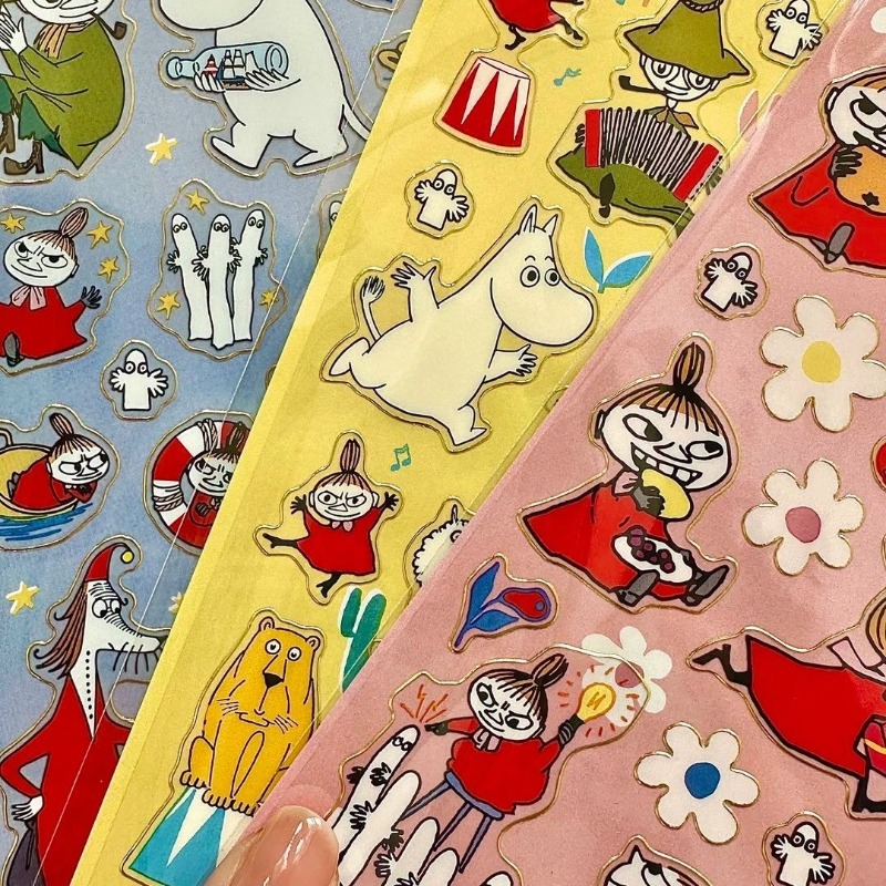 Moomin Cartoon Dekorative Aufk – Art Craft Market Bewertung und Preis
