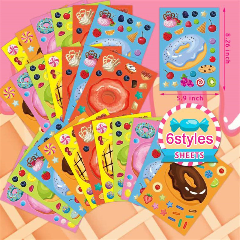 Machen Sie ein Gesicht. Donut- – Art Craft For Toddlers Bewertung und Preis