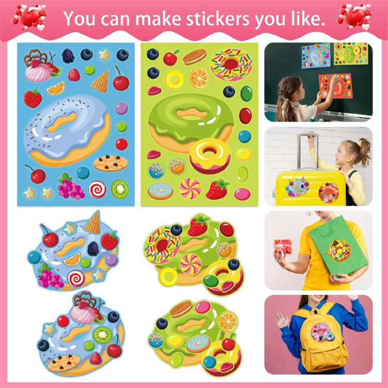 Machen Sie ein Gesicht. Donut- – Art Craft For Toddlers Bewertung und Preis