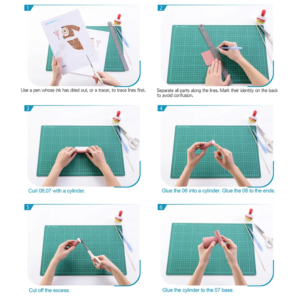 Kleine Eule Origami Kunst Mini – Art Craft With Cardboard Bewertung und Preis