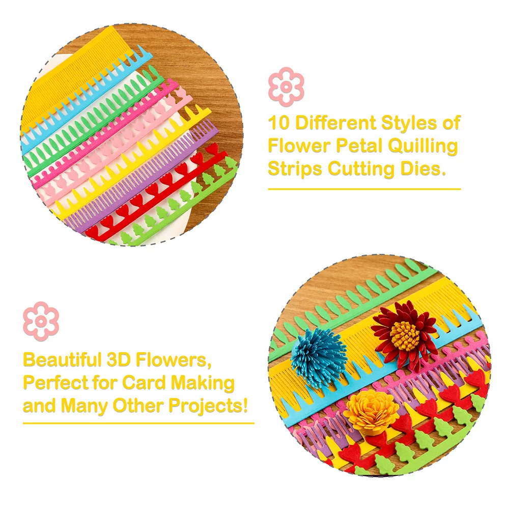 3D-Spiral-Blumen-Stanzformen,  – Quilling Paper Strips Bewertung und Preis